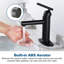 Robinet de salle de bains monotrou avec ensemble de drainage-103398172