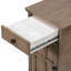 Table basse en bois massif avec rangement-873462573