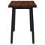  Dining Table Adjustable Solid Acacia Wood Modern Indoor Rectangular