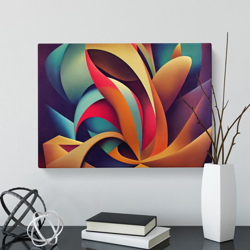 Surrealism Abstract Art Vol.1 - Wrapped Canvas, 35cm H x 50cm W x 3cm D