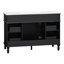 Freestanding Standard Single Vanity Bathroom Vanity With Resin Top-474581362