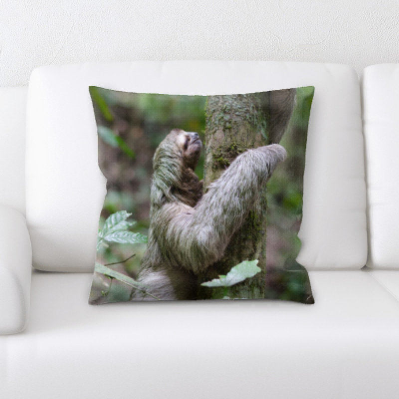 Microsuede Throw Pillow