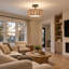 3-Light 35cm Flush Mount Ceiling Light
