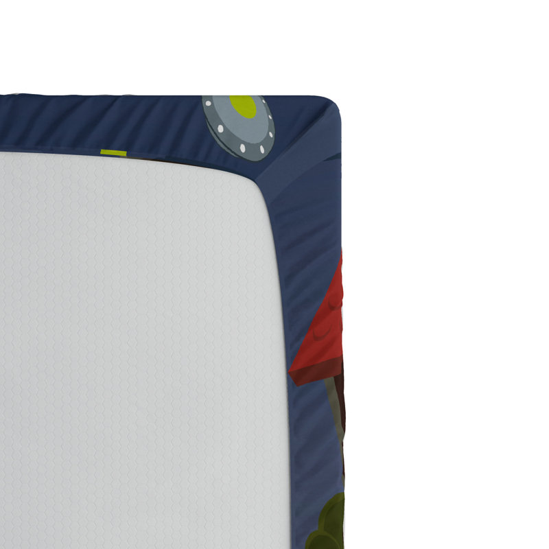 Cartoon Microfiber Fitted Sheet, Twin XL Fitted Sheet