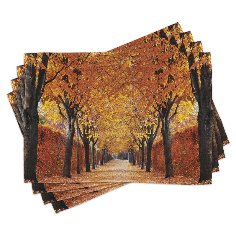 Ensemble de 8 napperons East Urban Home
