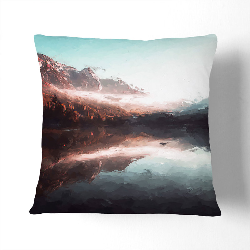 Square Cushion, Black, 55cm H x 55cm W x 20cm D
