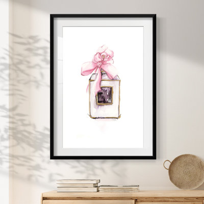 Eau de toilette - Imprimé encadré