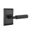 Emtek Select Privacy Interior Mortise w/ Neos Rosette & L-Square Stem, Straight Knurled Lever-128088839-128088840