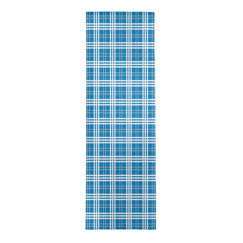 Plaid Indoor Rug, Runner 2'6" x 8'