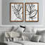 «Leaf Instinct I» par Vincent Van Gogh - ensemble de 2 reproductions d'art encadrées-505101497-505101490-466733978