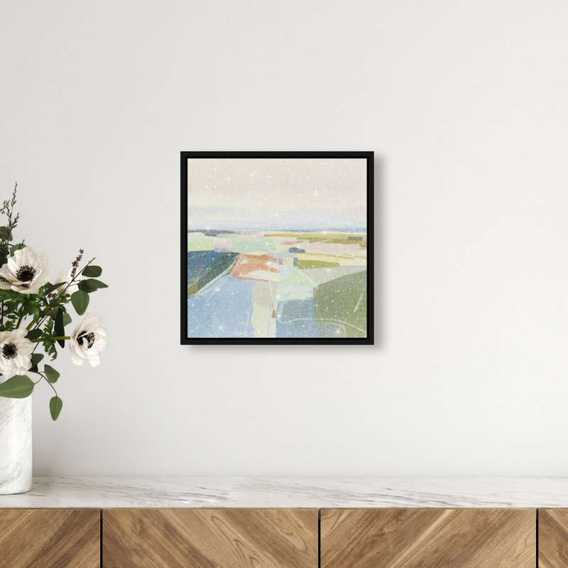 Almost There Print by Oliver Gal, 13" H x 13" W, Black Floater Frame