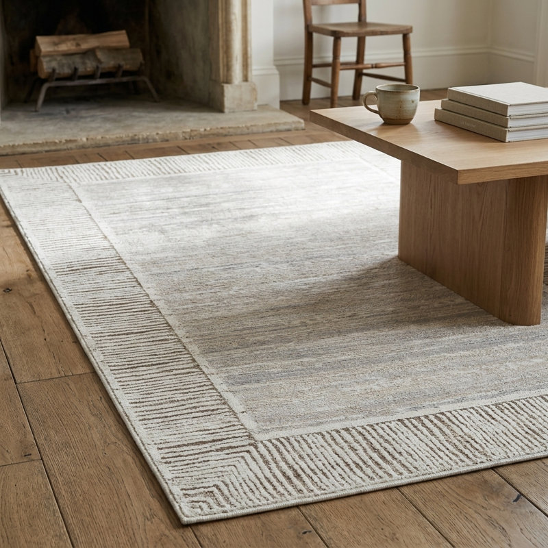Isborne Power-Loomed High-Low Area Rug, Rectangle 7'10" x 10'1", Beige/Gray