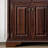 Black Walnut Color Solid Wood Shoe Storage Bench