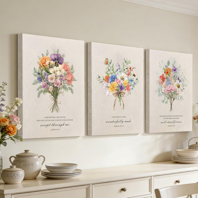 3 Piece Wrapped Canvas Print