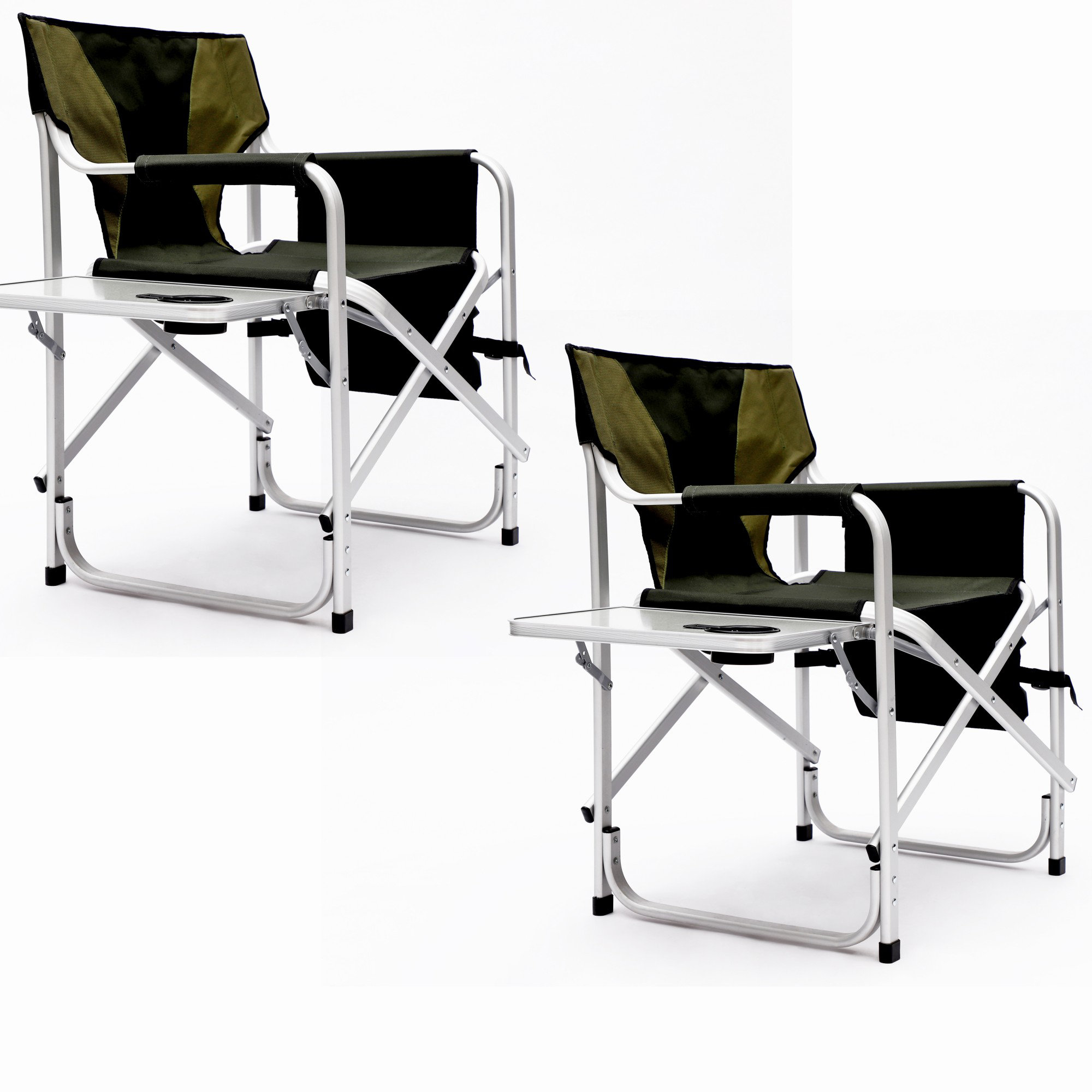Portable Camping Chair with A 400-lb Metal Frame and Anti-Slip Feet