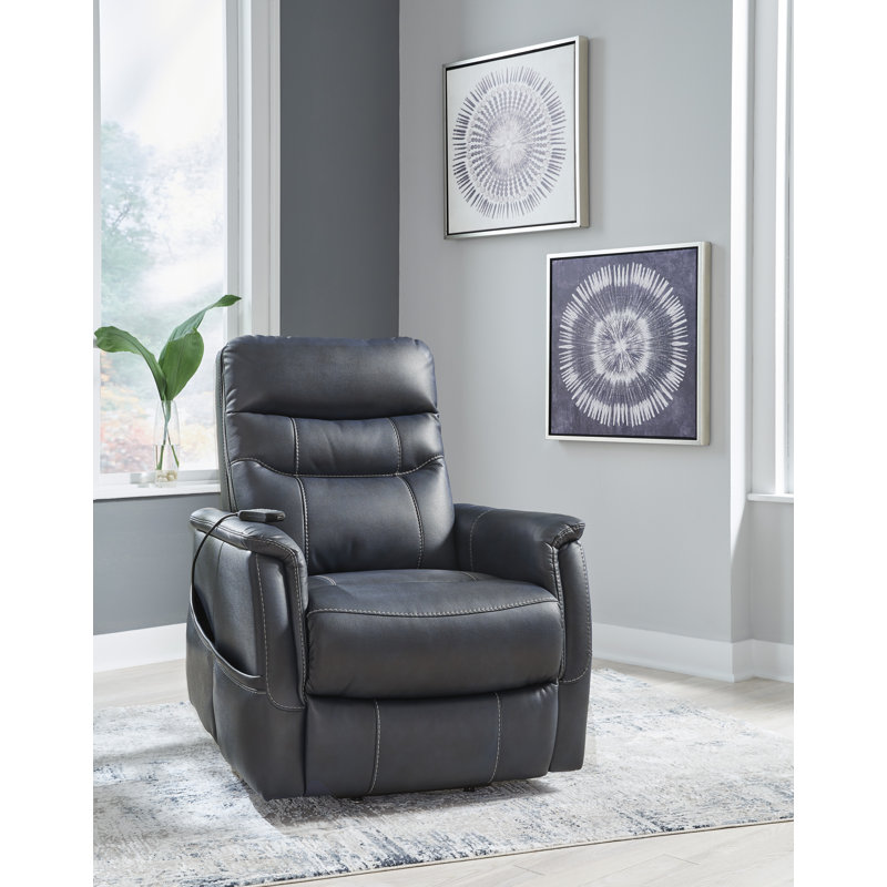 Fauteuil inclinable Fahncke, Bleu