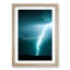 Lightning Storm Abstract Art - Picture Frame Graphic Art Print-55772701-55772706