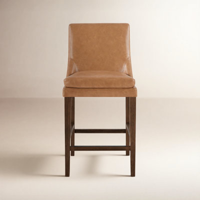 Niara Upholstered Leather Counter & Bar Stool