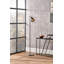 Theia 144cm Brushed Task Floor Lamp