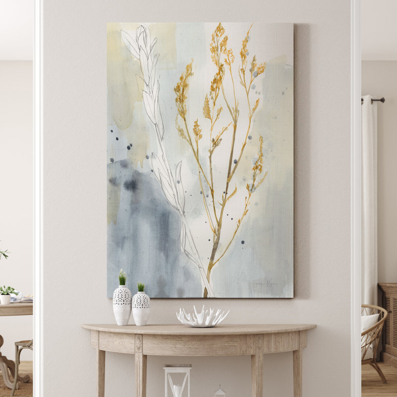 « Wild Grass I », reproduction d’art sur toile tendue, H 20 po x l 16 po x P 1 po