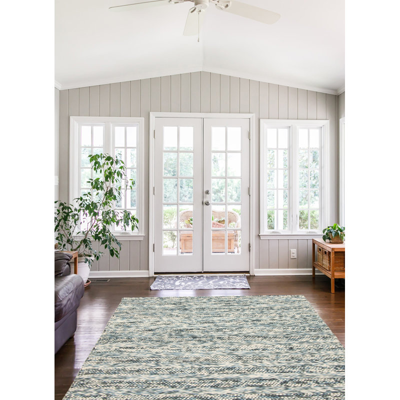 Sienna Teal Rug 4'11" x 6'8"