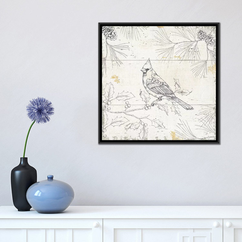 «Wild and Beautiful XI», impression sur toile, H 18 po x l 18 po x P 1,5 po, Toile avec cadre noir, Pas de tapis