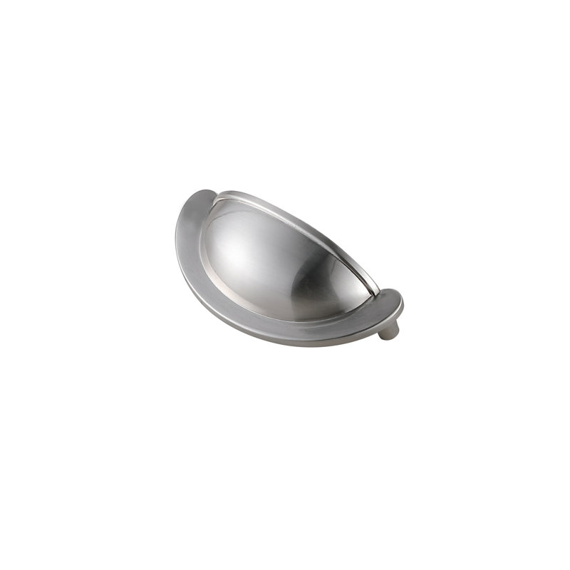Hesdin 2.83" Center to Center Bin Pull, Brushed Nickel