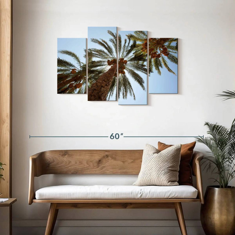 Harnek Under The Date Palm Trees, 27" H x 43" W