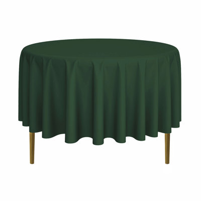 Solid Color Round Tablecloth