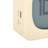 Vintage Cube Smart Alarm Clock with Night Light Rotating Switch Rechargeable Bedside