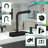 Aquno Select Kitchen Faucet with L-Shape 2-Spray Pull-Out Spout with sBox, 1.75-49858647