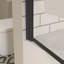 Pare-baignoire pivotant avec verre trempé de 1/4 po et barre à serviettes-115606835