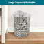 JVL Plastic Decorative Bin