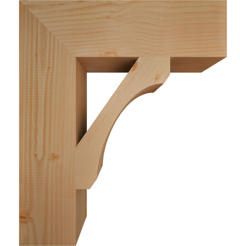 Support en bois rustique Legacy Block, Sapin de Douglas, Lisse, H 26 po x l 5,5 po x P 22 po