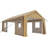 13 pi. L 20 pi. D Auvent-97087993