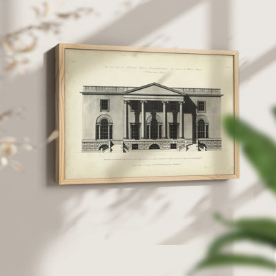 Richardson Architecture I - Reproduction encadrée - Restickable