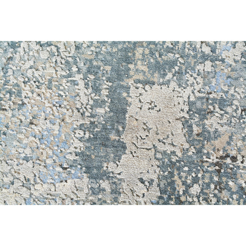 Area Rug in Gray/Charcoal, Rectangle 2' x 3'