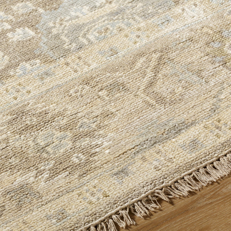 Rectangle Antalya Wool Area Rug, Rectangle 10' x 14'