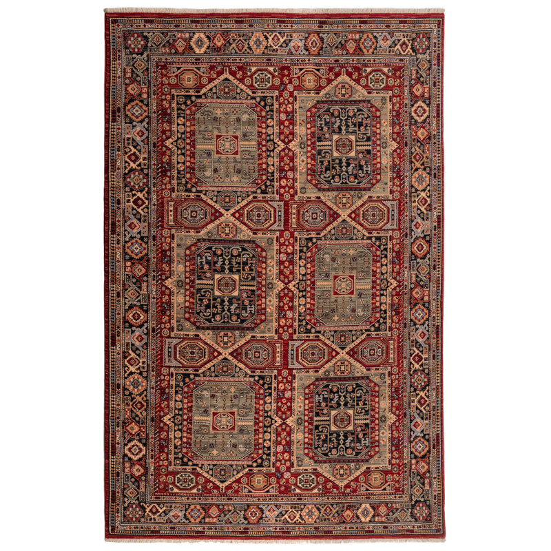 Oriental Wool Hand Woven Area Rug, Rectangle 300 x 395cm