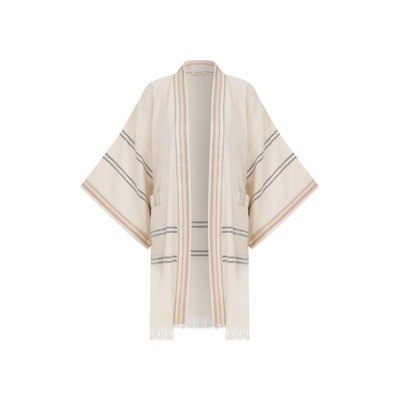 Peshtemal With Kutnu Trim Kimono
