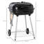 Outsunny 62cm W Charcoal Grill