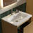 Integrated White Ceramic Basin – Drain Not Included | Gift Idea