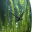 Horloge murale en métal Magical Fern Light of Morning Dawn II-93383932