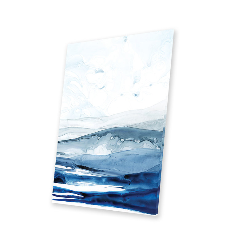 Azure Azure II, impression sur verre acrylique, H 24 po x l 16 po x P 0,25 po
