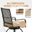 Tabourets de comptoir pivotants avec coussins 27,17 po Margaux
