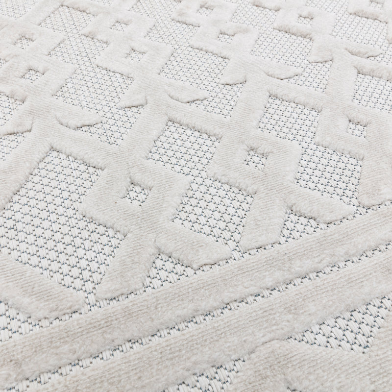 Perrotta Geometric Indoor / Outdoor Area Rug, Rectangle 120 x 170cm