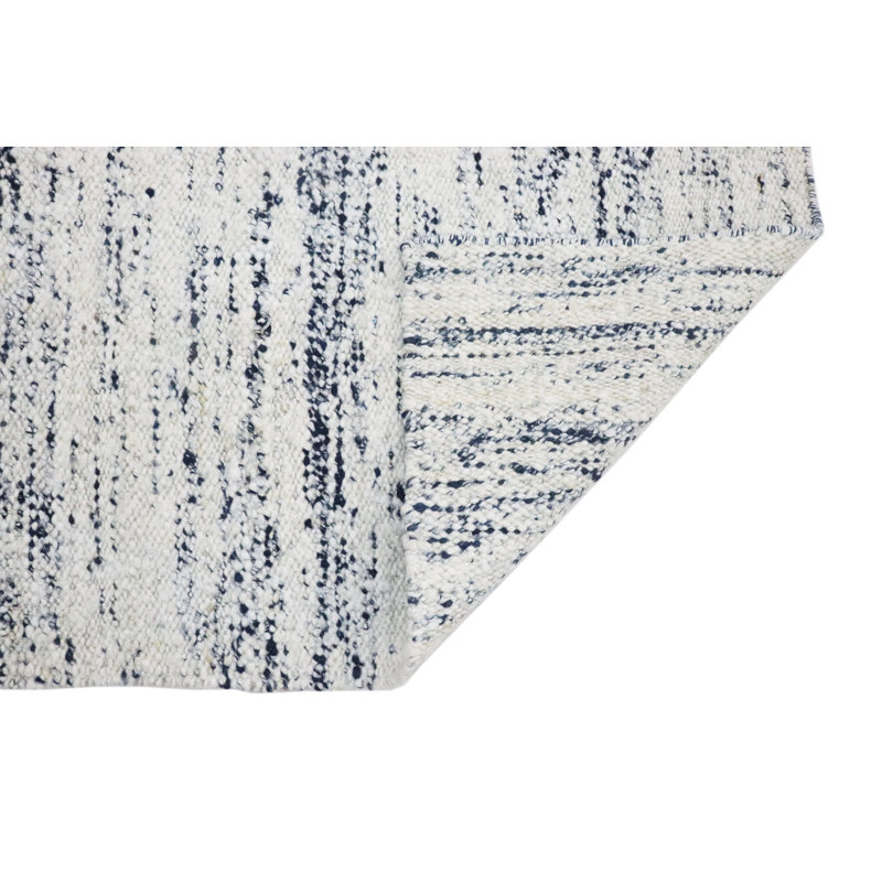 Hand Woven Wool Area Rug, Rectangle 2' x 3'