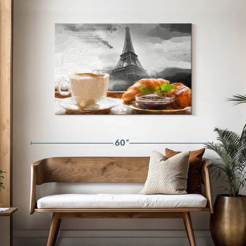 Yarlin Paris Cafe, H 30 po x l 45 po