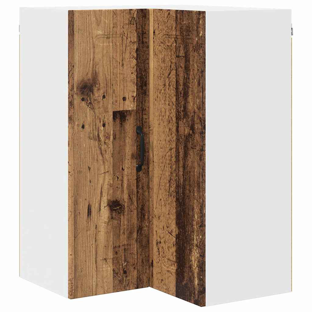 Vidaxl Kitchen Wall Cabinet With Shelf Concrete Grey 57 X 57 X 80 Cm