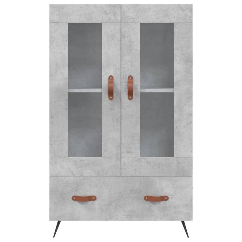 Hilley 69.5cm Sideboard, Concrete Oak